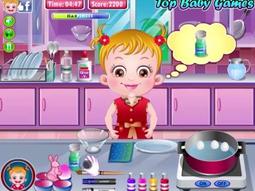 Baby Hazel Easter Fun