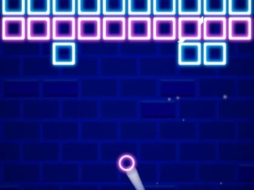 Brick Breaker Neon