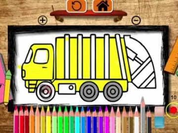 BTS Trucks Coloring