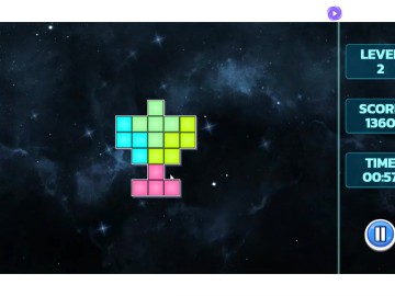 Cosmic Tetriz Puzzles