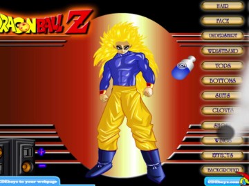 Dragonball Z Dress up