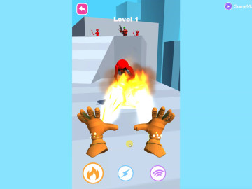 Elemental Gloves Magic Power