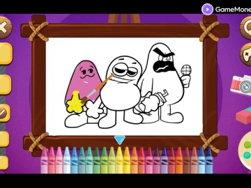 Grimace Shake Coloring