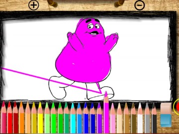 Grimace Shake Coloring Book