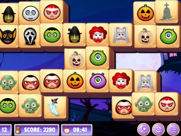 Halloween Triple Mahjong