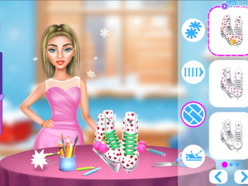 Ice Skating Ballerina