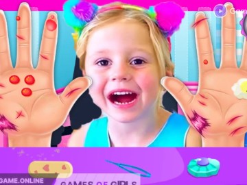 Nastya Hand Doctor Fun Games for Girls Online