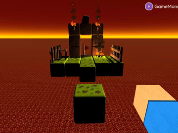 Noob Parkour : Nether