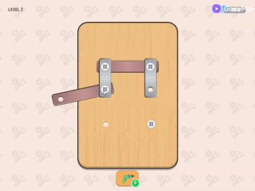 Nuts And Bolts Screw Puzzle