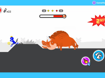 Red And Blue Stickman Spy Puzzles