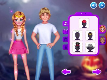 Royal Couple Halloween Party