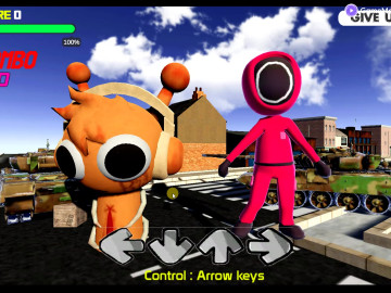 Squid Sprunki Dance Game